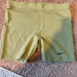 Nike Olive Green Performance Shorts